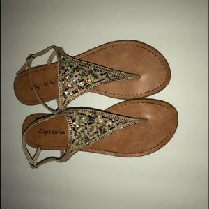 Sparkly sandals